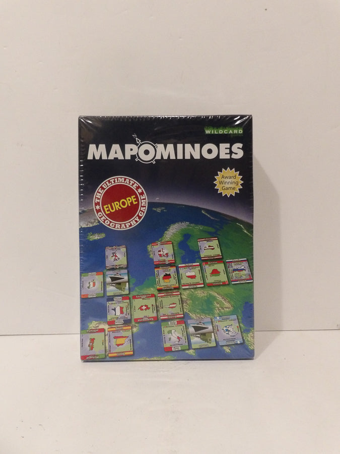 Mapominoes Europe – The Ultimate Geography Game - Brand New Sealed image 0