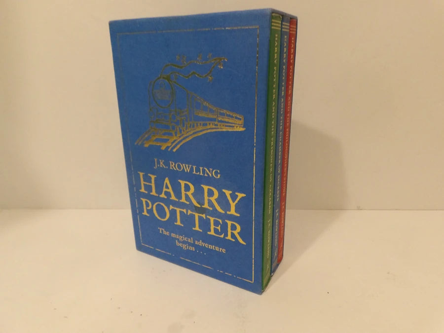 J.K. Rowling - Harry Potter - 3 Book Box Set - Volumes 1,2 and 3 - 2013 - Great Condition image 3