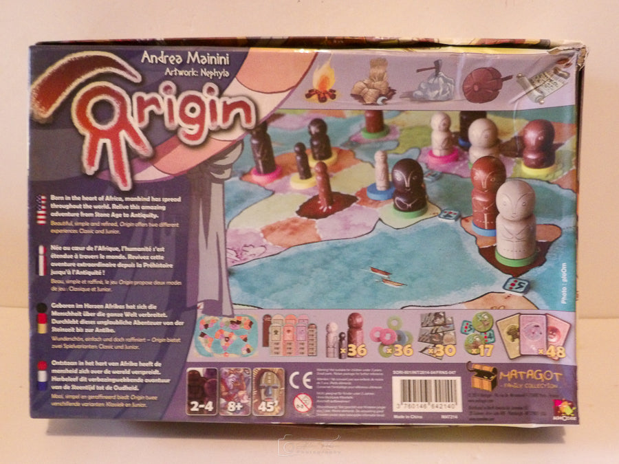 Origin - Matagot - Andrea Mainini - 2013 - Board Game - New In Box image 8