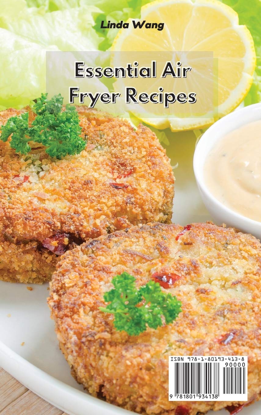 Essential Air Fryer Recipes - Hardback - Easy and Mouthwatering Recipes - Healthier Lifestyle - 2020 - Great Condition image 1