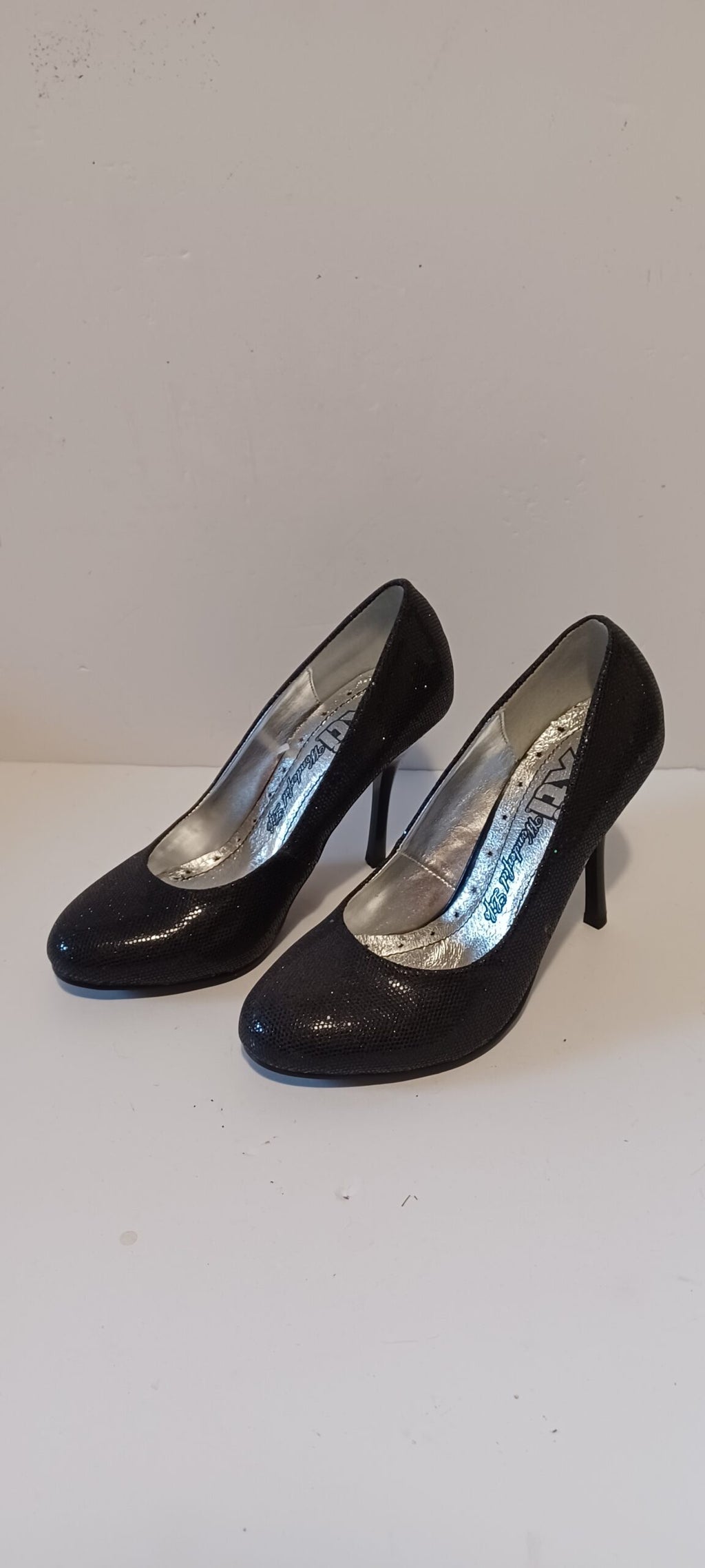 Xti - Zapato - Glitter - Black - Heels - Brand New - 4/37, Black image