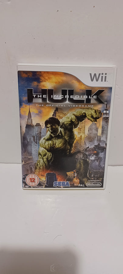 The Incredible Hulk | Game | Action | Adventure | Nintendo Wii | 2008 | Almost Unused Condition image 0