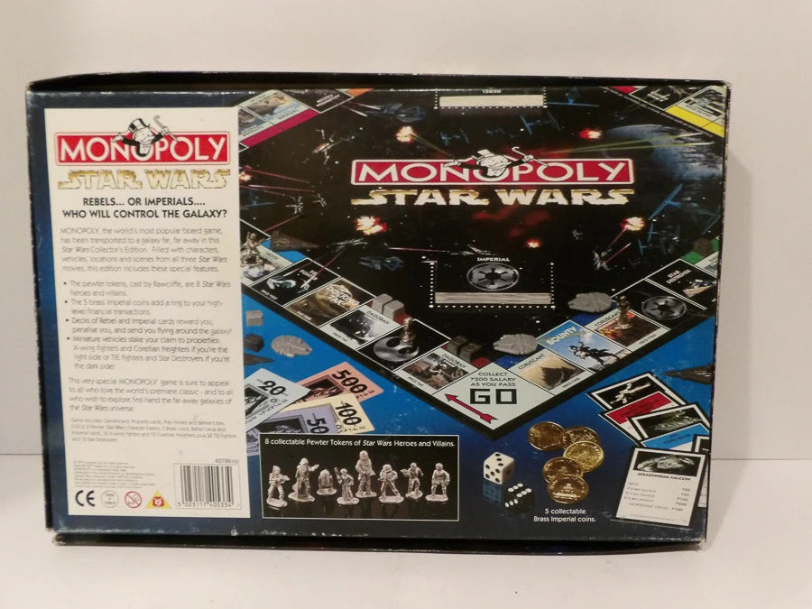 Monopoly - Star Wars - Limited Collector's Edition - 1997 - Great Condition image 6