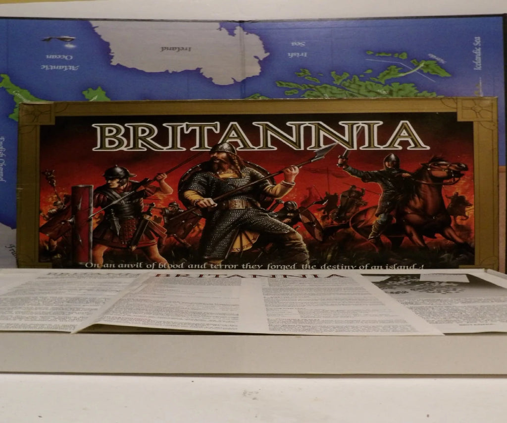 RARE - Vintage Britannia - Strategy Board Game - 1st Edition - Gibson Games - 1986 - Great Condition image 5