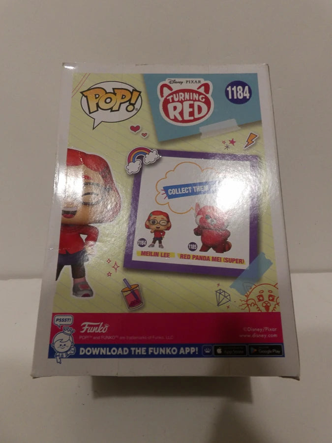 Funko Pop! - Disney - Turning Red - Meilin Lee - No 1184 - Brand New Sealed image 1