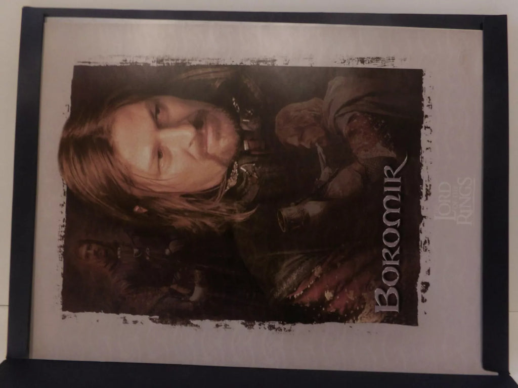 LOTR Collectors Edition Art Portfolio of 9 Lithographs Certificate Of Authenticity - OA image 2