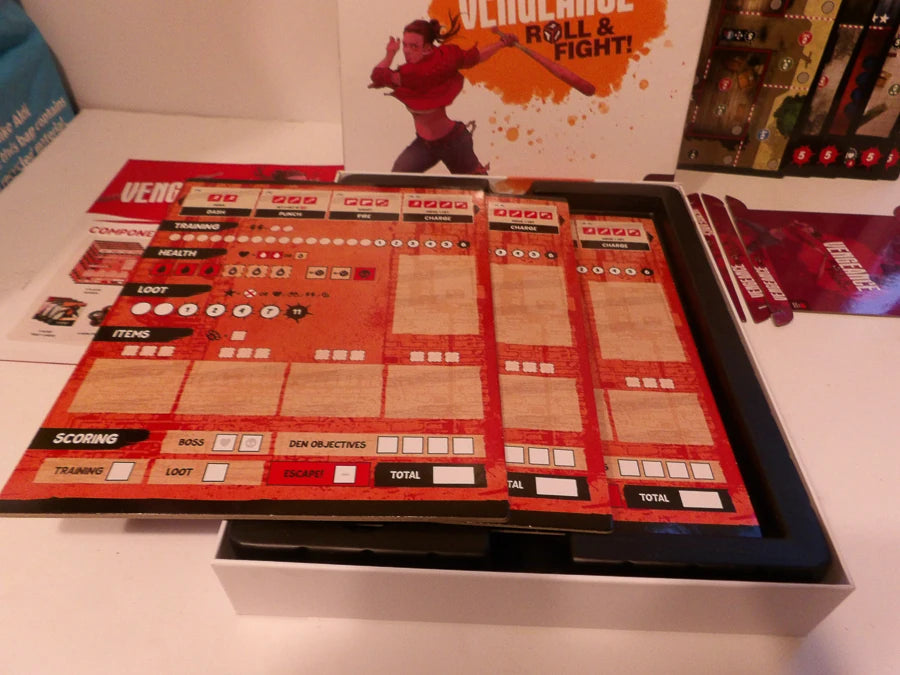 Vengeance: Roll & Fight – Episode 1 (2022) - Mighty Boards - Opened Contents Unused Condition image 5