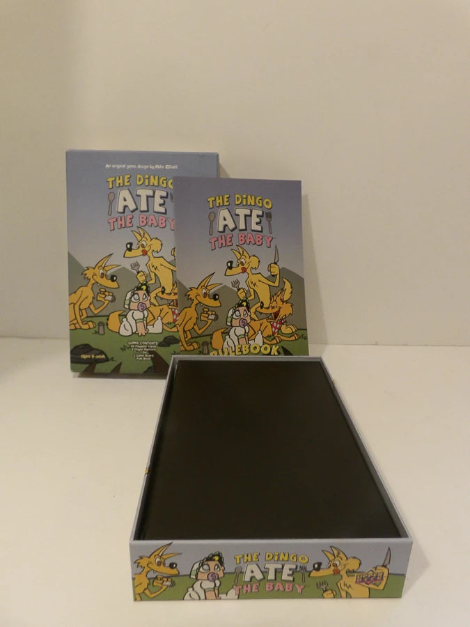 Uk Rare - The Dingo Ate The Baby - Mike Elliot - Upper Deck Games - Unused Condition image 3