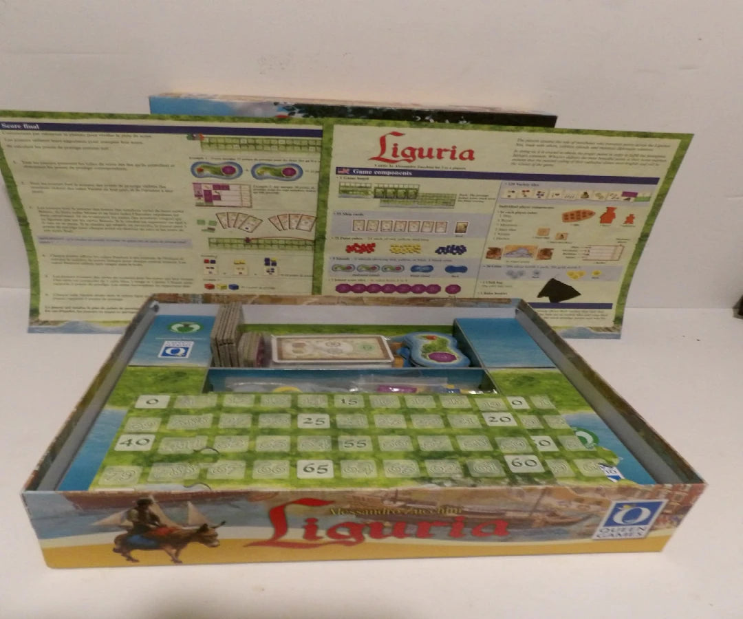 Liguria - Board Game - Queen Games - 2015 - Like New image 2