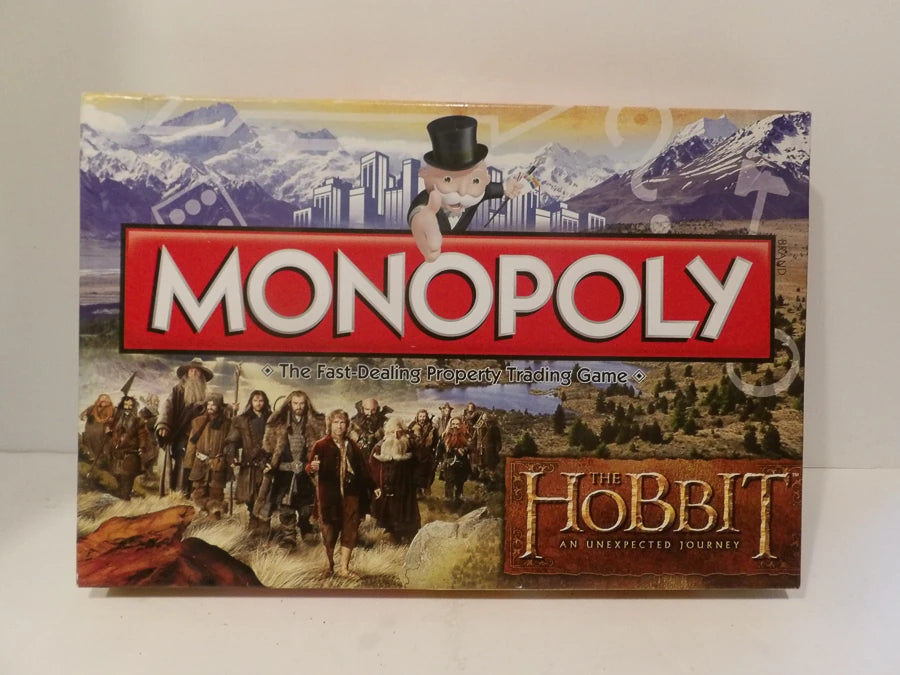 Monopoly - Hobbit - Unexpected Journey - Opened Contents Great Condition - Hasbro Games - Family Property Trading Game image 0