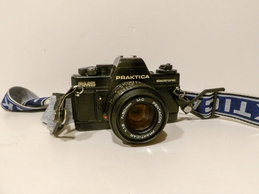 Praktica BMS - 35mm Film - Camera - SLR - 50mm F/1.8 Lens - Great Stored Condition (Copy) image 0