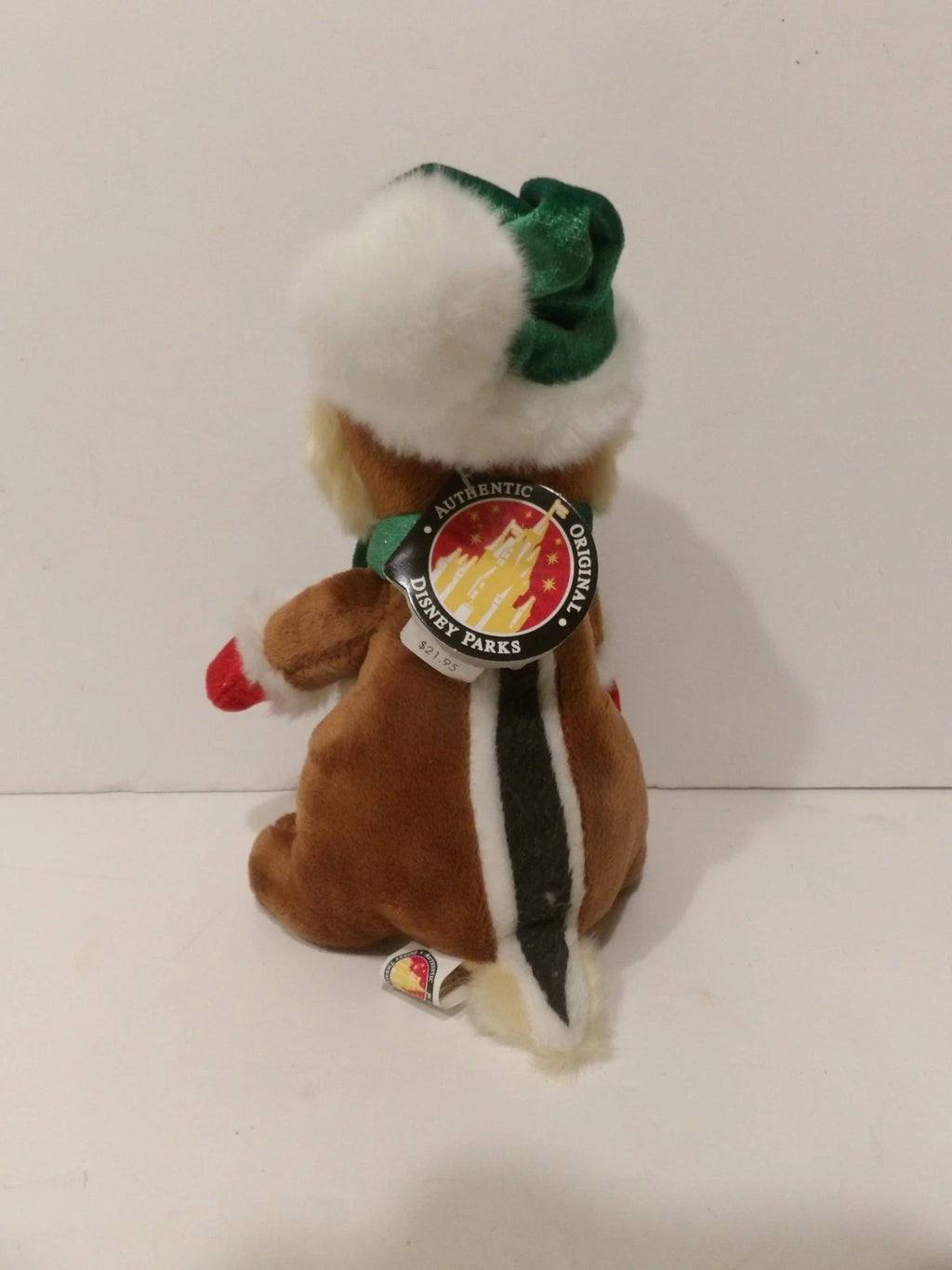 Disney Parks Chip and Dale 8" Christmas Plush Stuffed Animals 2008 image 5