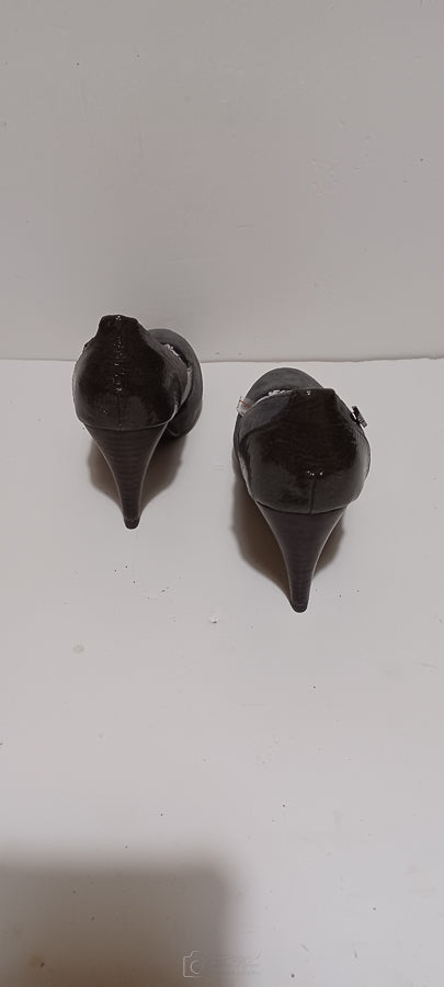 Xti - Sarraje- Strapless Heels - Grey - Brand New image 6