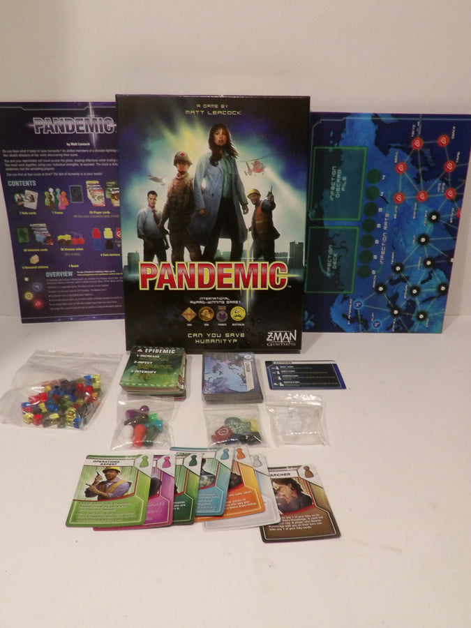 Pandemic 2013 Board Game 2nd Edition With Characters - Great As New Condition image 6
