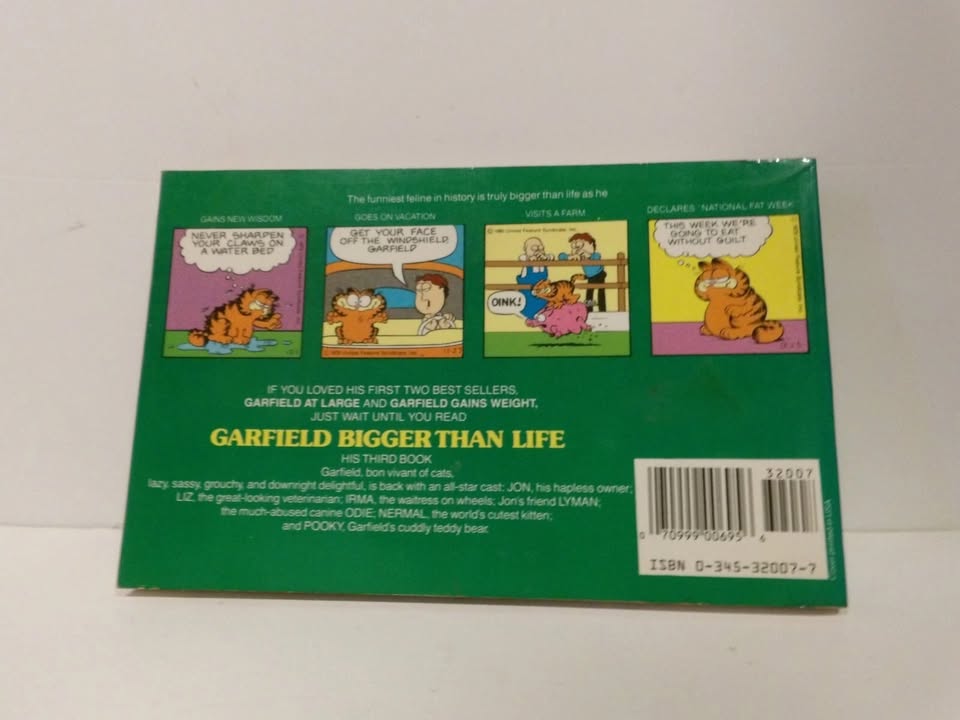 4x Vintage Garfield Books - Various Titles In Great Condition image 3