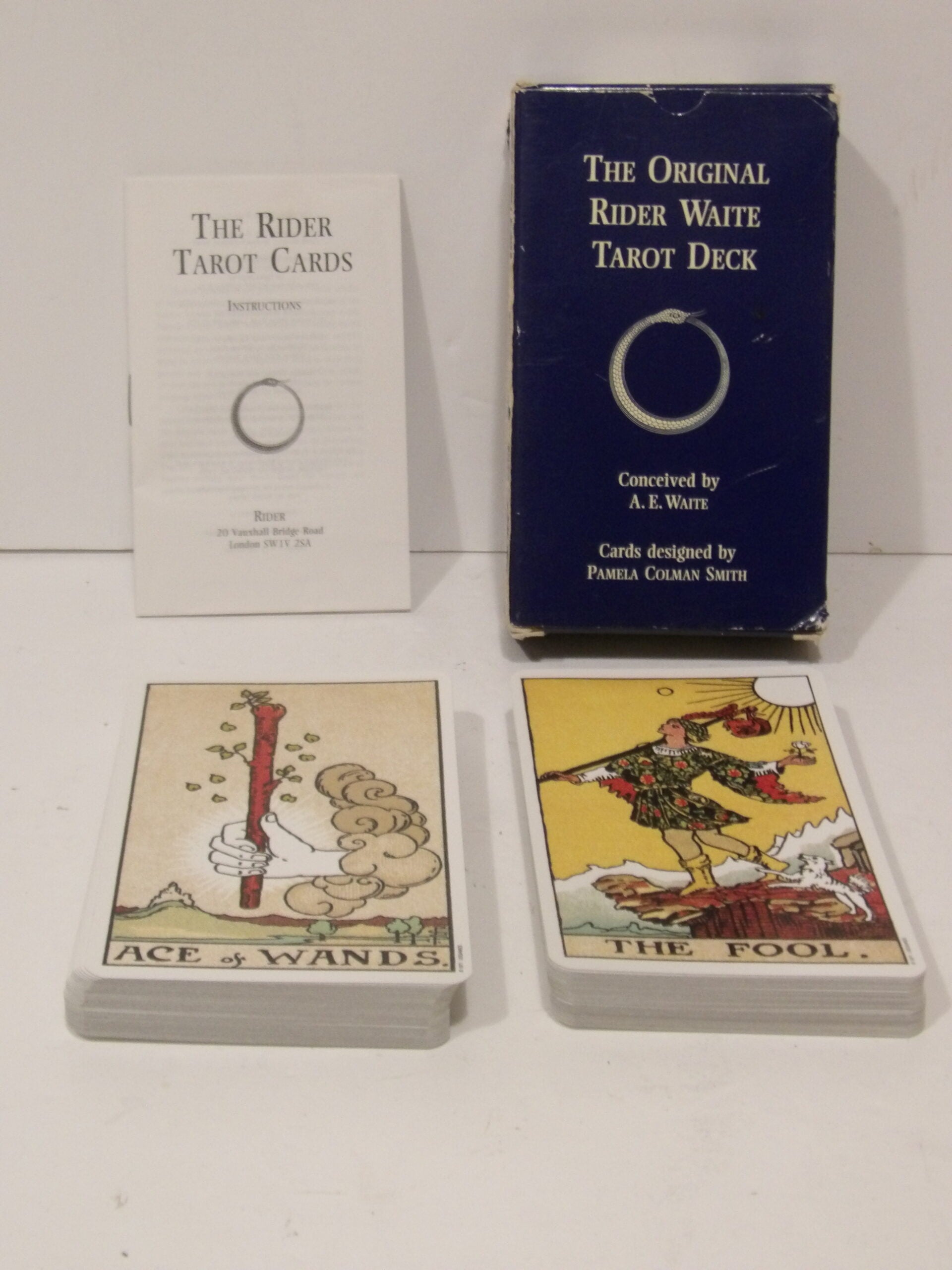 The Original Rider Waite Tarot Deck - 1993 - Amazing Condition For Age image 0