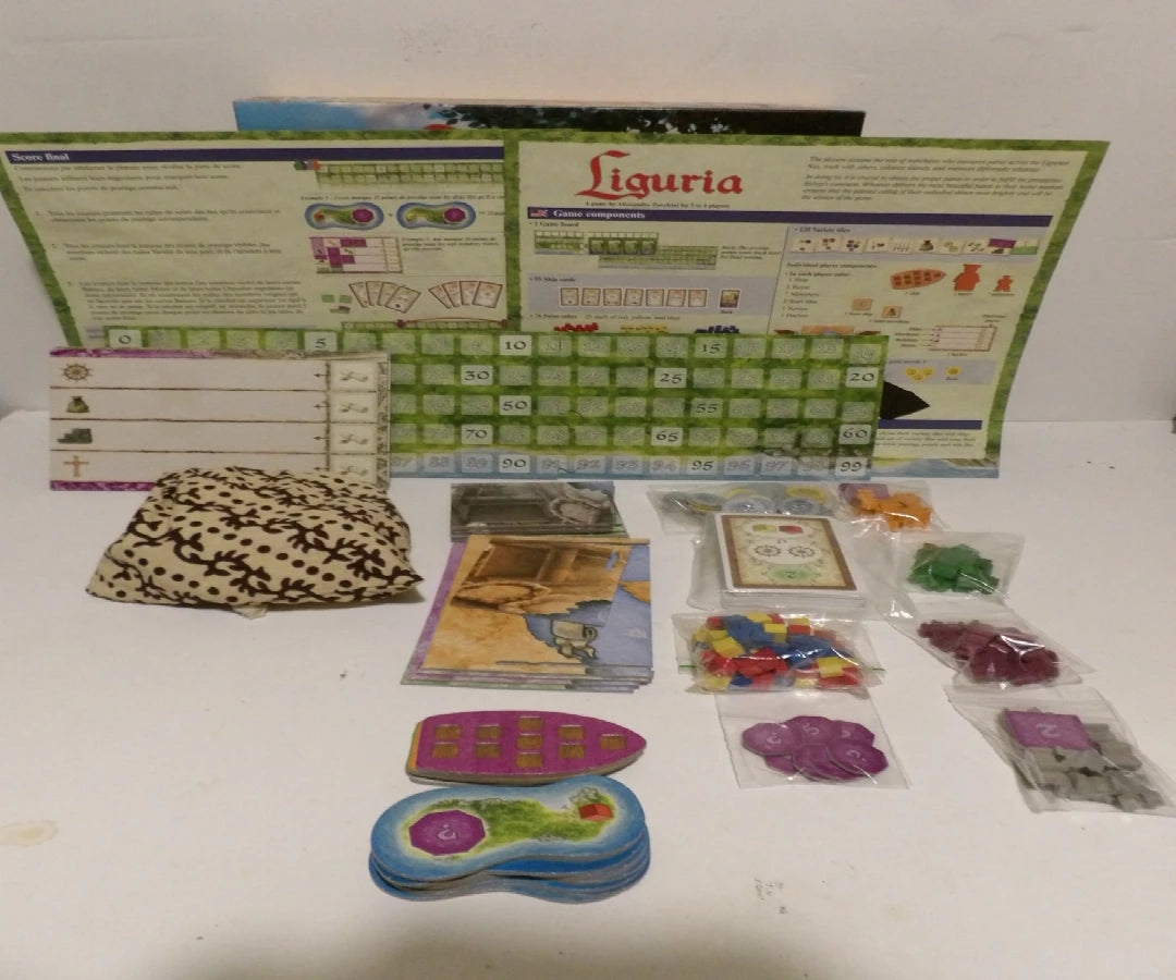 Liguria - Board Game - Queen Games - 2015 - Like New image 5