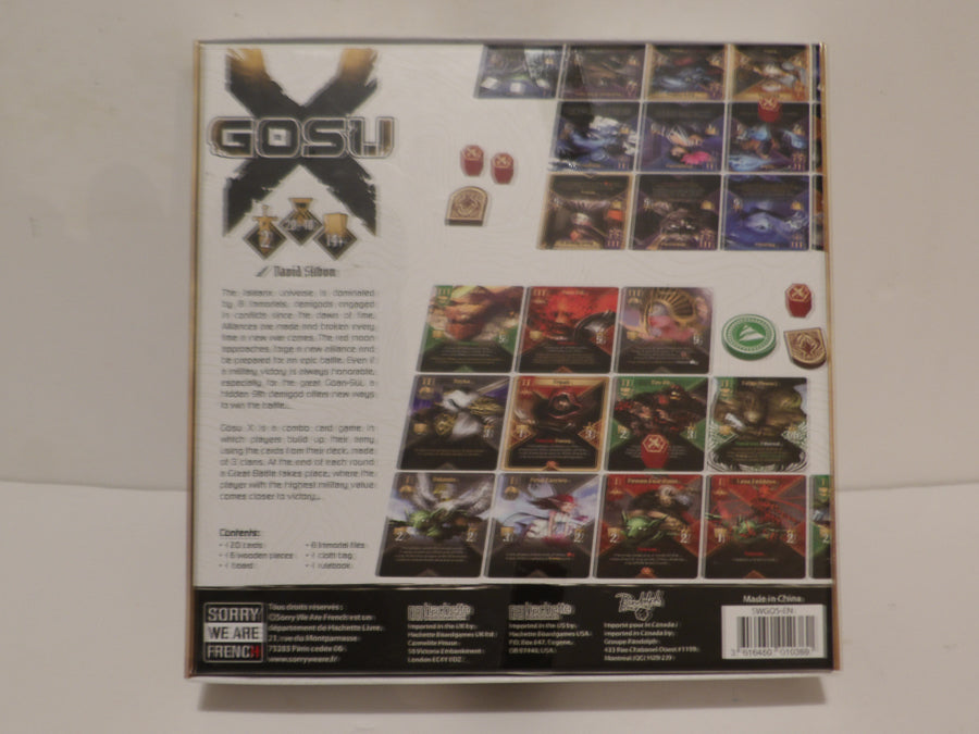 Gosu X | Win the Great Battle | 2023 | Immortals & Demigods Board Game | Retail Shelf Condition image 1