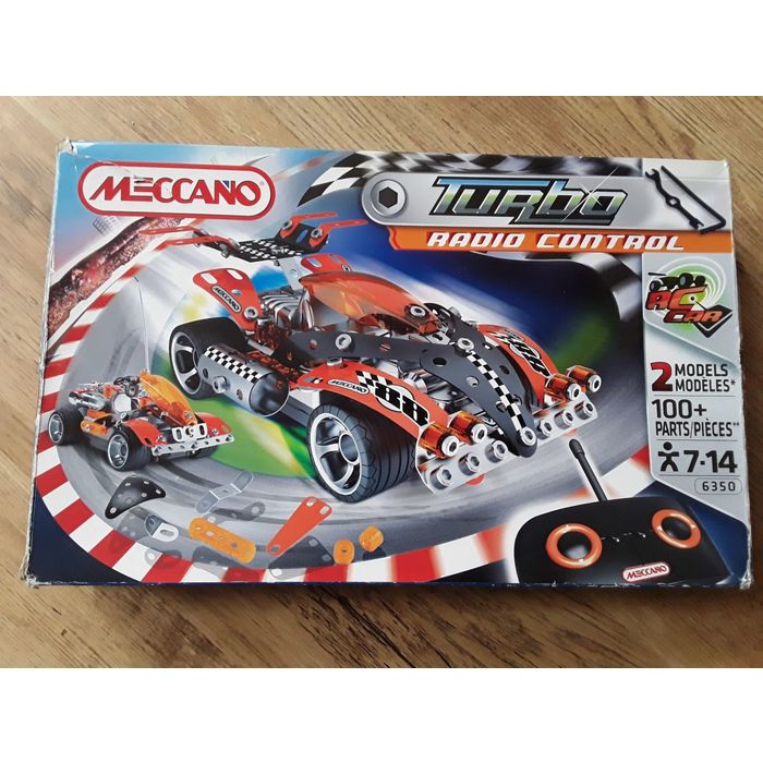 Meccano 6350 Turbo Racer Remote Control Car image 0