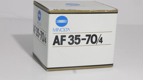 Minolta AF 35-70mm F4 - A-Mount - 13143231 image 0