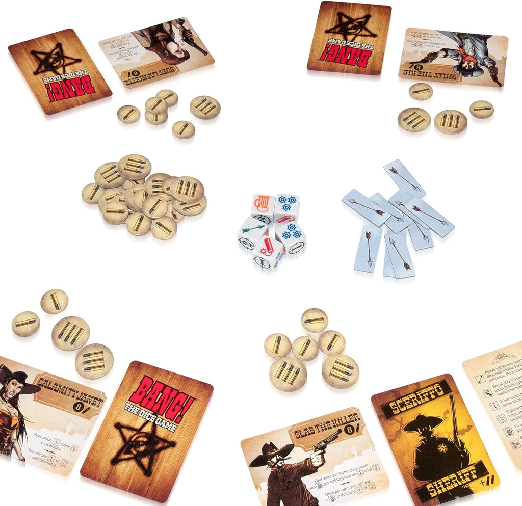 dV Giochi - Bang the Dice Game - Board Game - Great Condition image 5