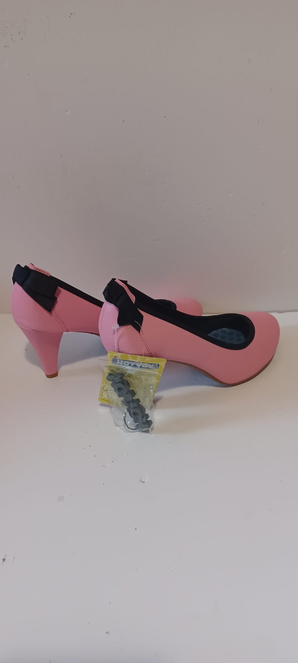 Hoyvoy - Sandalia - Heels - Strapless - Pink - Brand New image 4