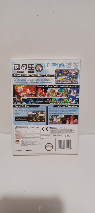Nintendo Wii | Super Smash Bros | Brawl | 2008 | Almost Unused Condition image 3