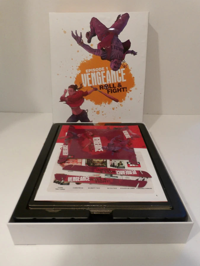 Vengeance: Roll & Fight – Episode 1 (2022) - Mighty Boards - Opened Contents Unused Condition image 2