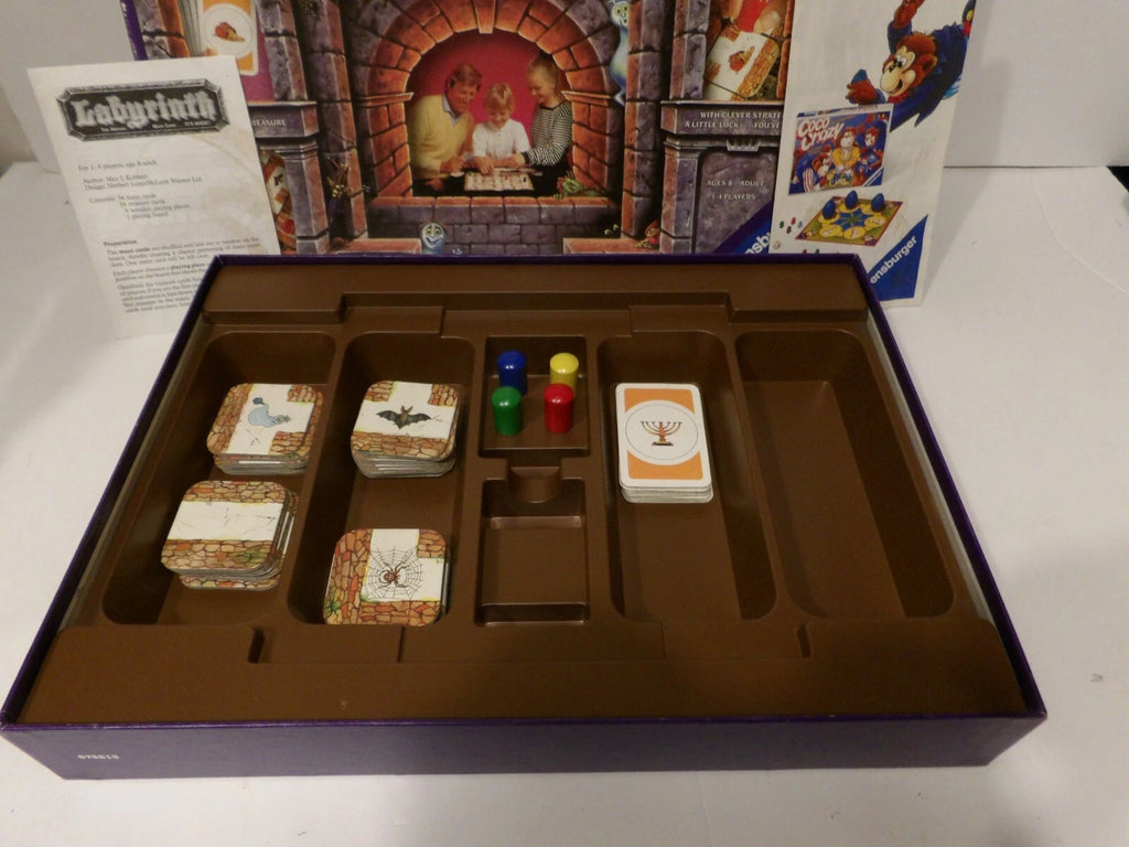 VIntage - Labyrinth Moving Maze Board Game Ravensburger 1992 Complete image 7
