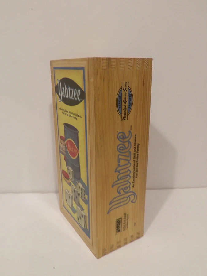 2004 - Hasbro - Parker Brothers - Yahtzee Nostalgia Game Series - Great Condition image 3