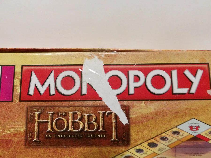Monopoly - Hobbit - Unexpected Journey - Opened Contents Great Condition - Hasbro Games - Family Property Trading Game image 1