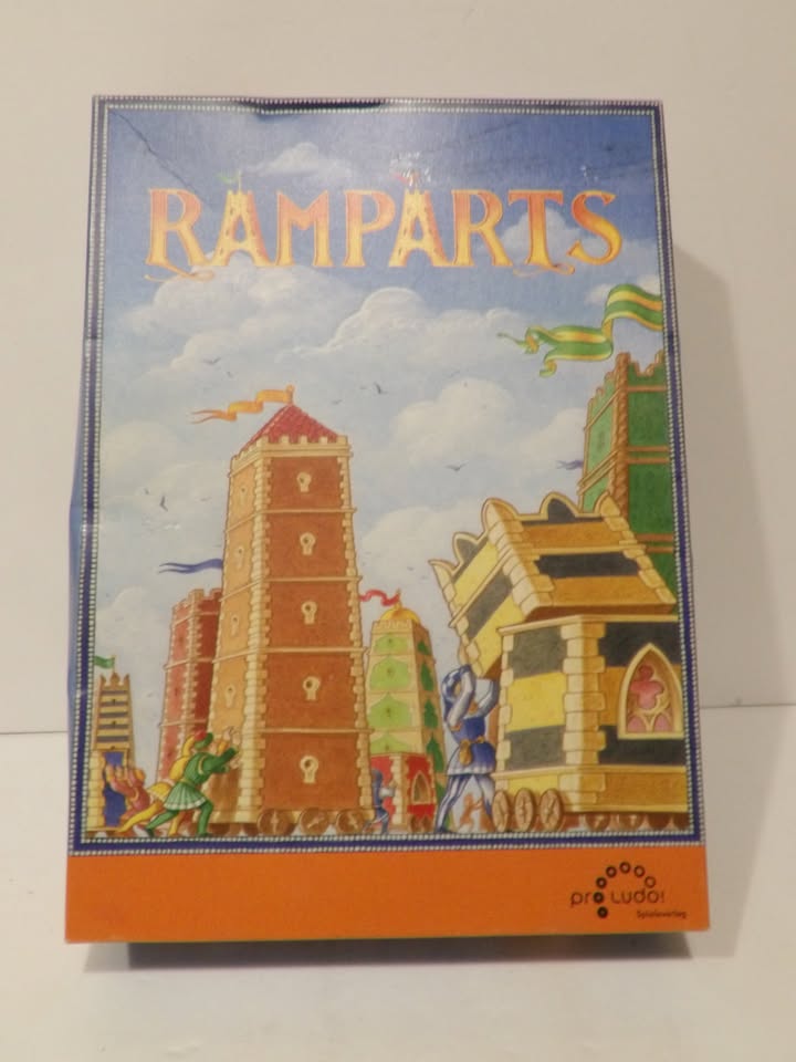 Ramparts Board Game, Power-hungry nobles compete in the medieval City of Towers. image 1