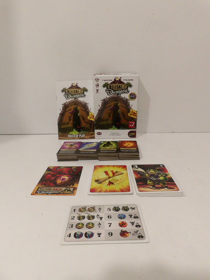 iello | Welcome to the Dungeon | Board Game | Ages 10+ | 2 to 4 Players | 30 mins Minutes Playing Time | Opened Box | Like New image 7