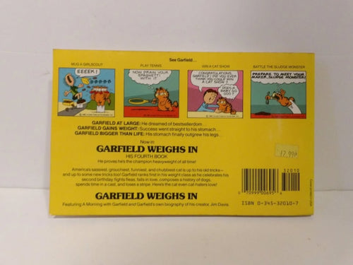 4x Vintage Garfield Books - Various Titles In Great Condition image 1