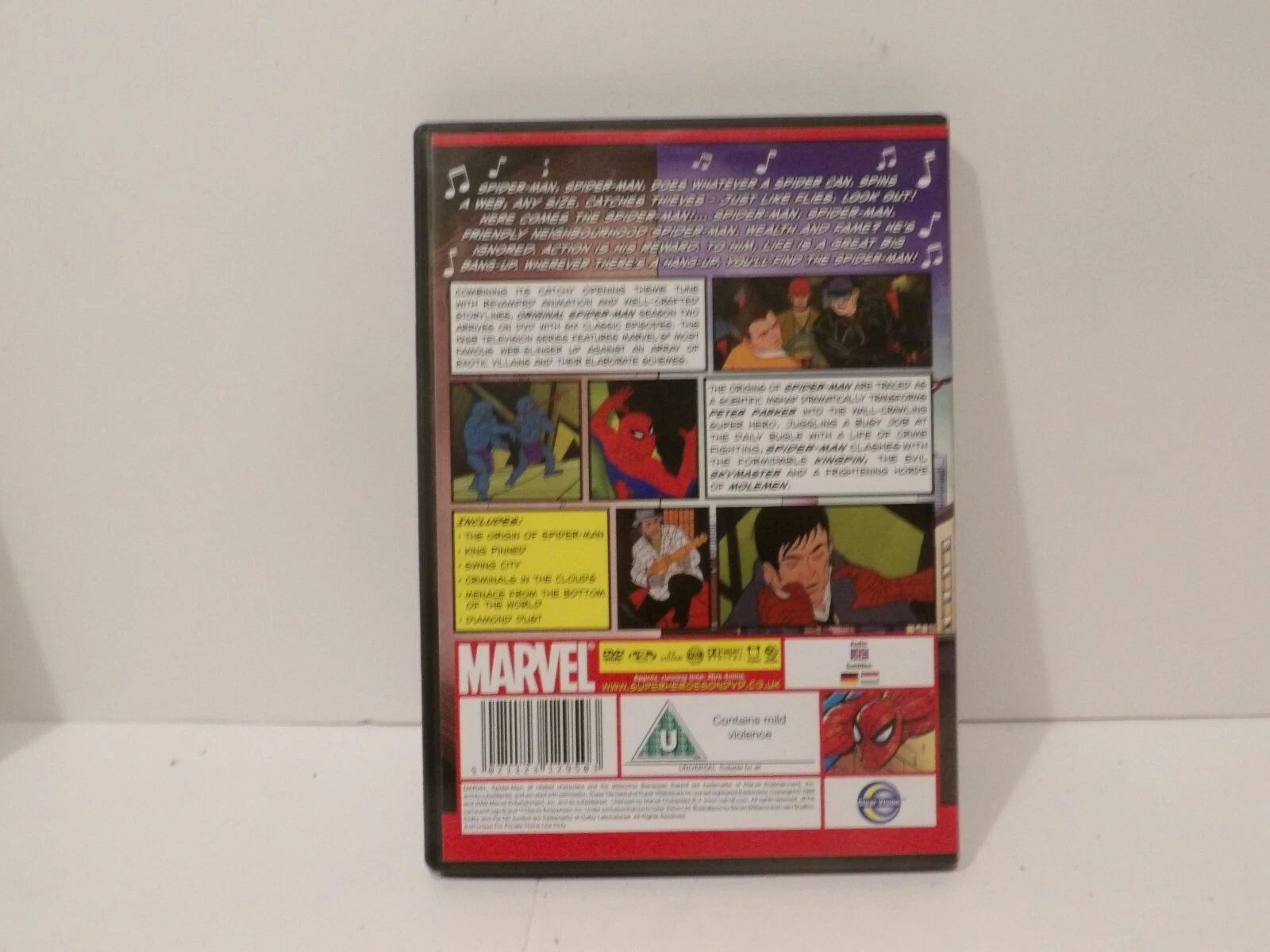 Marvel Original Spider-Man, DVD's Season 2 : Volumes 1 -3 image 3