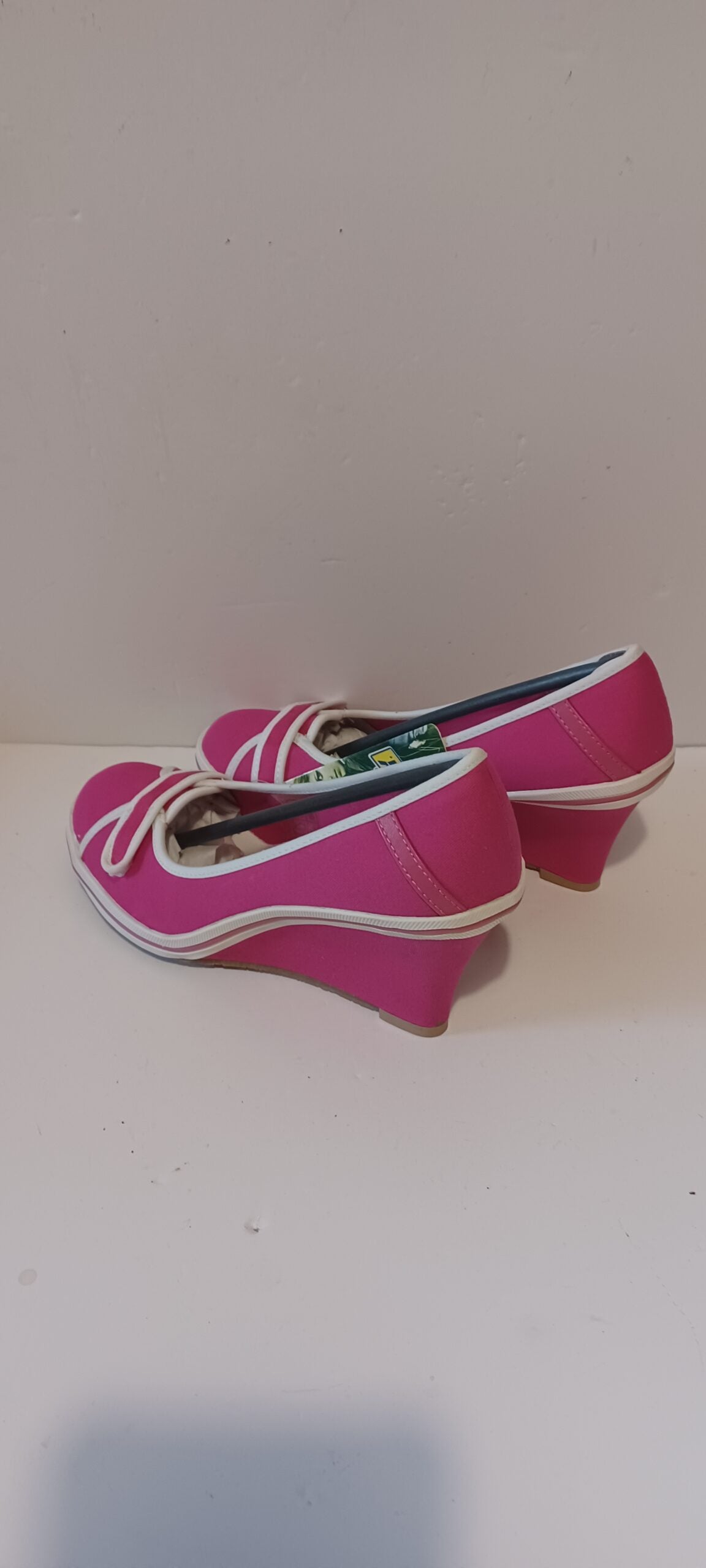 Hoyvoy - Lona - Wedge Heels - Strapless - Pink - Brand New image 5