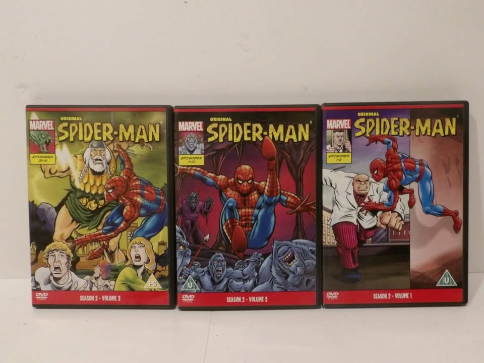 Marvel. Original Spiderman, DVD's Season 2 : Volumes 1 -3 image 0