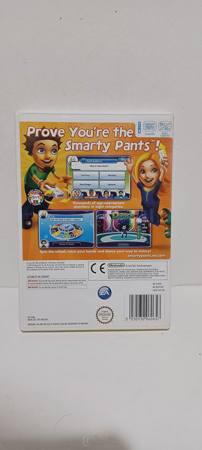 Nintendo Wii | Smarty Pants | Family Trivia Game | 2007 | Almost Unused Condition image 3