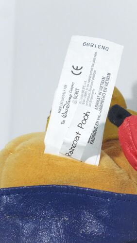 Disney Raincoat Pooh Plush image 2