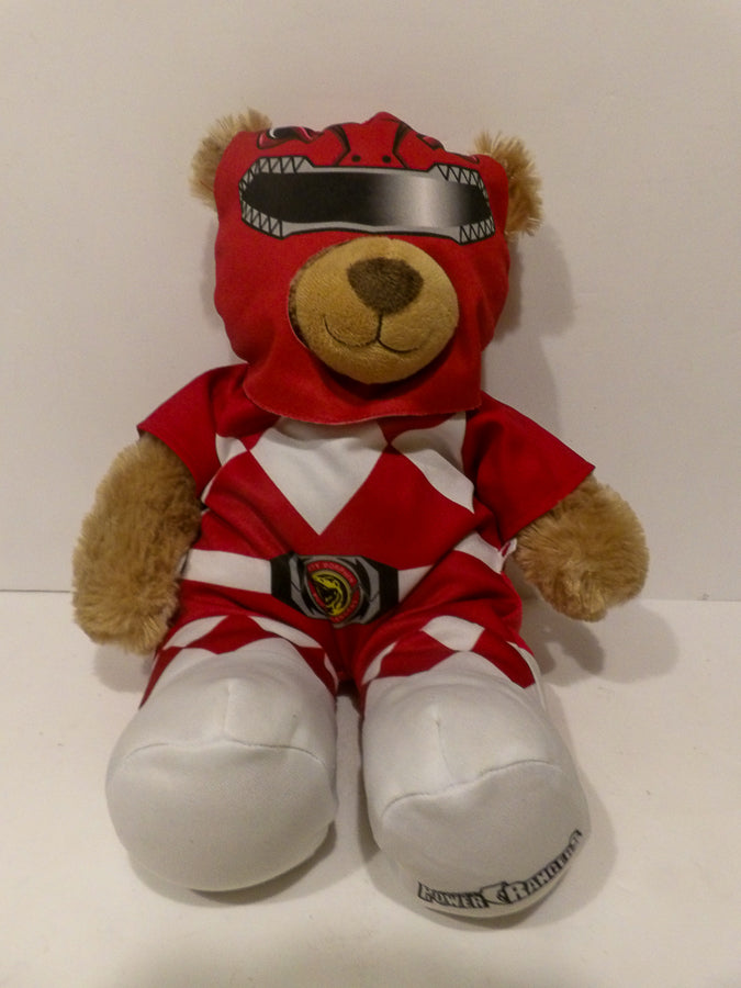 BAB, Build A Bear, Mighty Morphin Red Jason Power Rangers Stuffed Animal Pluch Ranger image 0