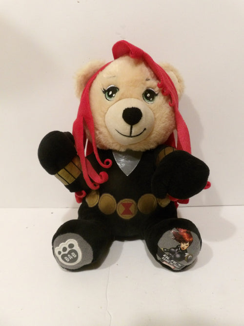BAB - Build A Bear" Black Widow" The Avengers Smallfrys Buddies Mini Plush 8" image 0