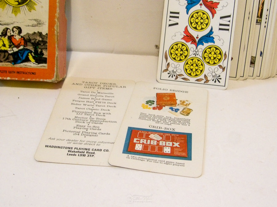 Vintage Tarot Cards By A G Muller - Waddingtons Dated 1970 - Great Condition image 5