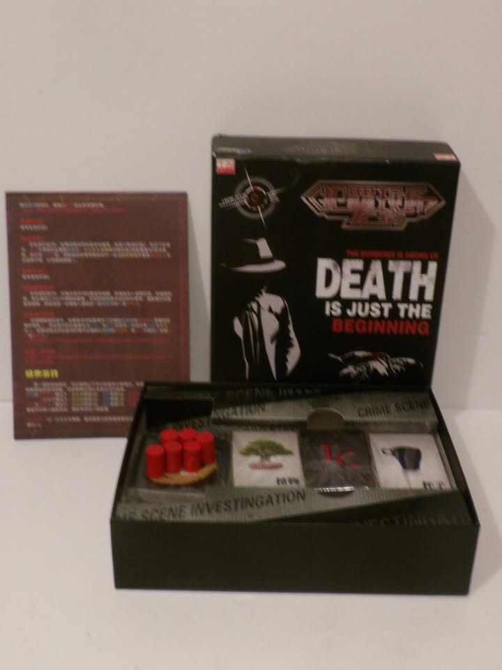 The Murderer Is Among Us Crime Scene Investigation Mystery Game Contents Sealed image 4