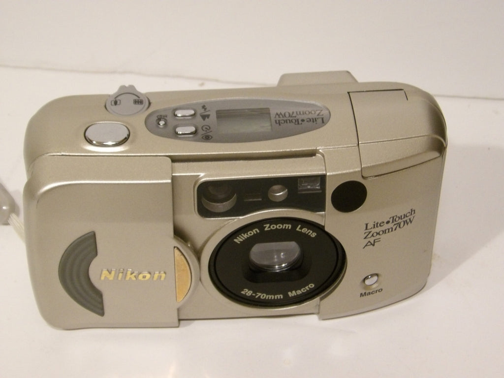 Nikon Lite Touch Zoom 70W 35mm Film Point And Shoot Camera Silver Working image 12