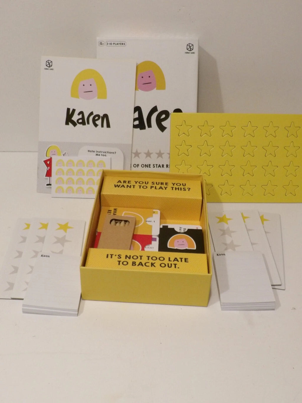 Karen The Game Of One Star Reviews Complete image 0