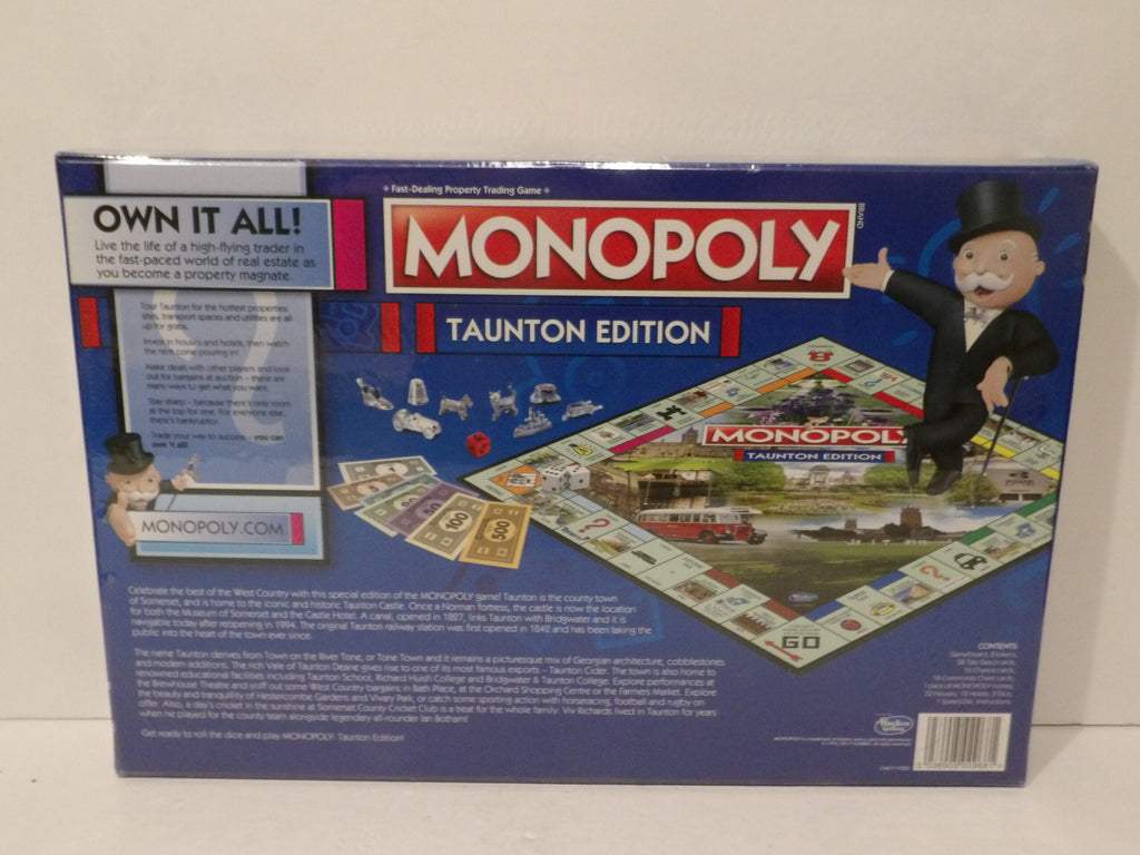 Hasbro - Taunton Monopoly Board Game - Brand New Sealed image 1