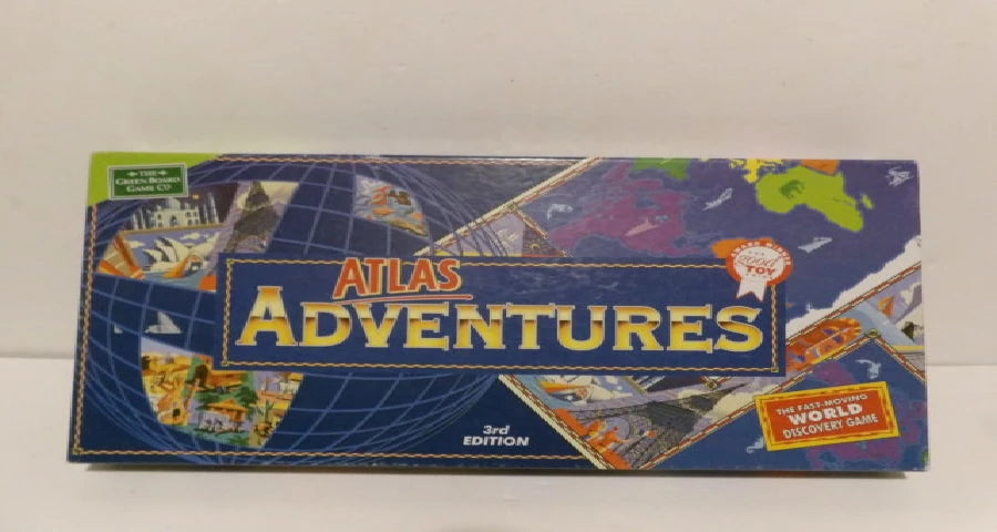 Atlas Adventures - 1996 - The Green Board Game Co - Contents Like New image 0