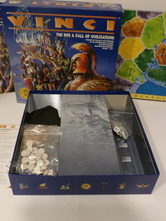 Vinci - Board Game - Philippe Keyaerts - European Civilizations - Great Condition image 6