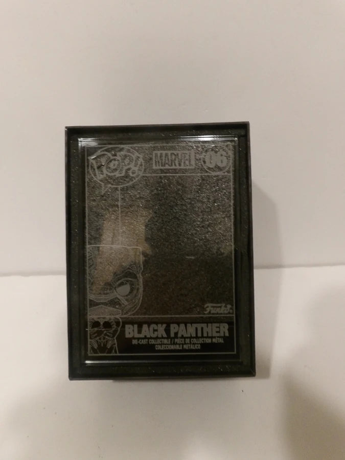 RARE - Funko Pop! | Exclusive 06 | Die Cast | Black Panther | Brand New Sealed image 6