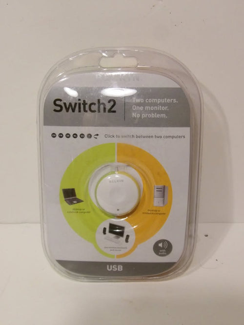 BELKIN Switch2 2 PORT USB  Brand New With Remotes, Sealed, Switch 2. image 0